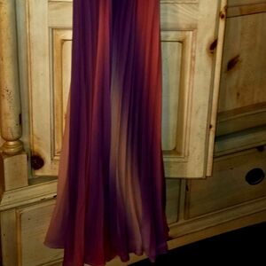 Ombre Chiffon Dress